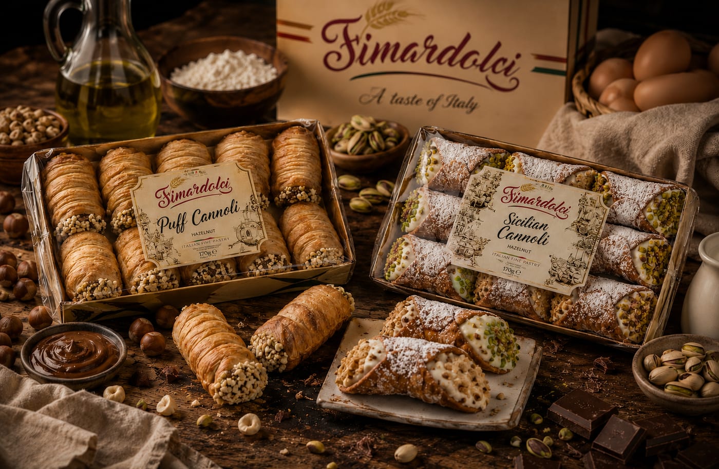 Fimardolci Italian pastry products
